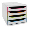 Module de classement Big Box 4 tiroirs Black Office