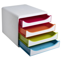 Module de classement Big Box 4 tiroirs Black Office