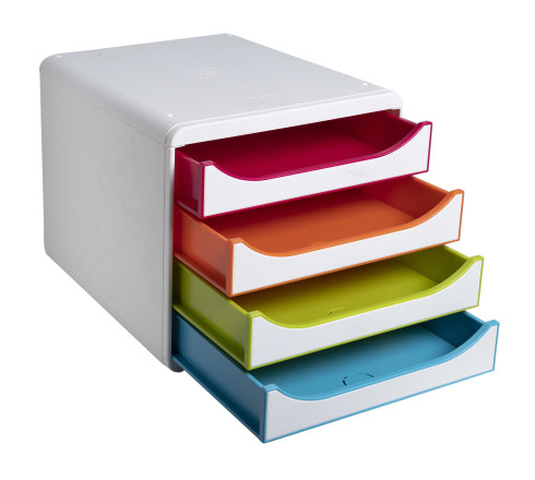 Module de classement Big Box 4 tiroirs Black Office