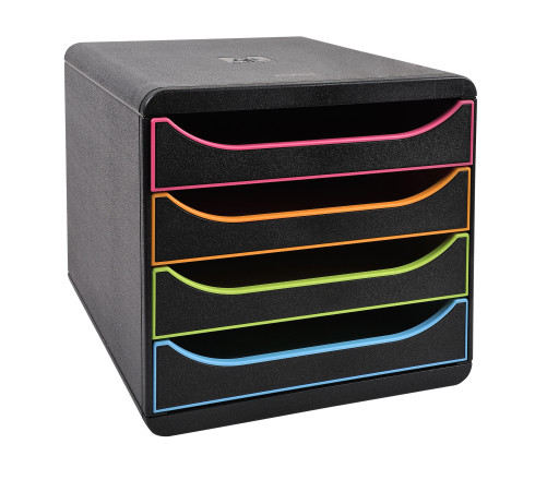 Module de classement Big Box 4 tiroirs Black Office