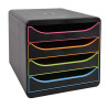 Module de classement Big Box 4 tiroirs Black Office