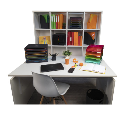 Module de classement Big Box 4 tiroirs Black Office