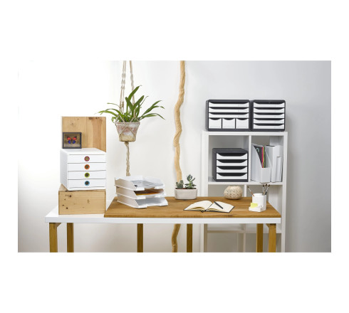 Module de classement Pop-Box 4 tiroirs Black Office