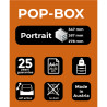 Module de classement Pop-Box 4 tiroirs Black Office