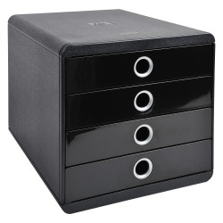 Module de classement Pop-Box 4 tiroirs Glossy
