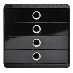 Module de classement Pop-Box 4 tiroirs Glossy