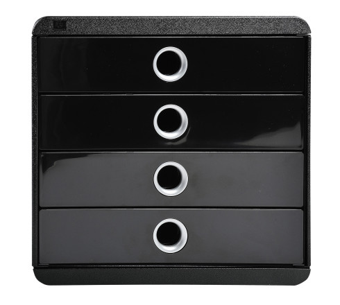 Module de classement Pop-Box 4 tiroirs Glossy