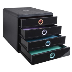 Module de classement Pop-Box 4 tiroirs Aquarel