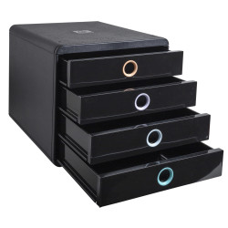 Module de classement Pop-Box 4 tiroirs Aquarel