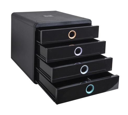 Module de classement Pop-Box 4 tiroirs Aquarel