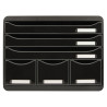 Module de classement Storebox 6 tiroirs Glossy