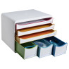 Module de classement Storebox 6 tiroirs Black Office