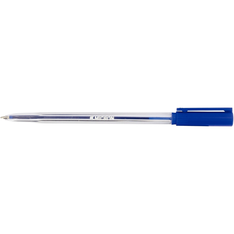 Stylo bille Micron pointe moyenne bleu