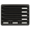 Module de classement Storebox 7 tiroirs Glossy
