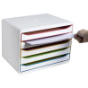 Module de classement Big Box Plus horizon 5 tiroirs Black Office