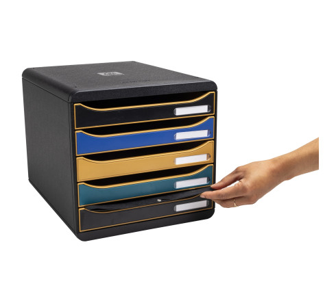 Module de classement Big Box Plus 5 tiroirs Neo Deco