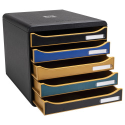 Module de classement Big Box Plus 5 tiroirs Neo Deco