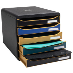 Module de classement Big Box Plus 5 tiroirs Neo Deco