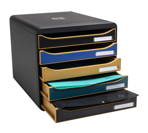 Module de classement Big Box Plus 5 tiroirs Neo Deco