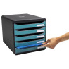 Module de classement Big Box Plus 5 tiroirs Skandi