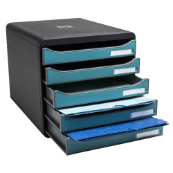 Module de classement Big Box Plus 5 tiroirs Skandi