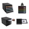 Module de classement Big Box Plus 5 tiroirs Glossy