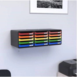 Module de classement Big Box Plus 5 tiroirs Glossy