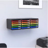Module de classement Big Box Plus 5 tiroirs Ecoblack