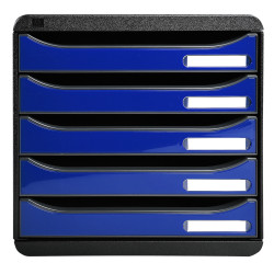 Module de classement Big Box Plus 5 tiroirs Iderama