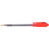 Stylo bille Wiz pointe moyenne rouge