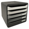 Module de classement Big Box Plus 5 tiroirs Shades of Grey