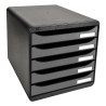 Module de classement Big Box Plus 5 tiroirs Metallic