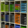 Module de classement Big Box Plus 5 tiroirs Metallic