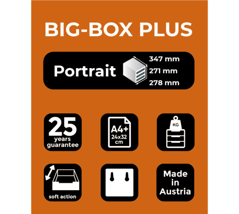 Module de classement Big Box Plus 5 tiroirs Office