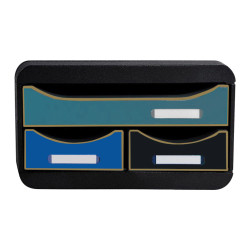 Module de classement Small Box 3 tiroirs Neo Deco