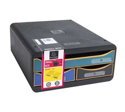 Module de classement Small Box 3 tiroirs Neo Deco