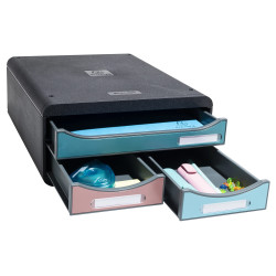 Module de classement Small Box 3 tiroirs Skandi