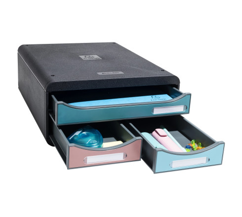 Module de classement Small Box 3 tiroirs Skandi