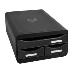 Module de classement Small-Box 3 tiroirs Glossy