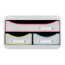 Module de classement Small-Box 3 tiroirs Black Office