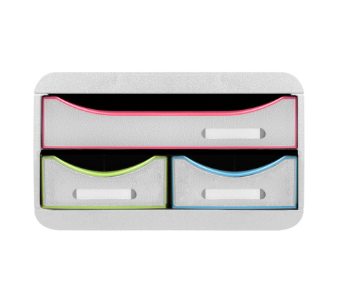 Module de classement Small-Box 3 tiroirs Black Office
