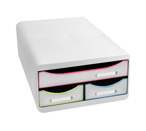 Module de classement Small-Box 3 tiroirs Black Office