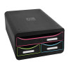 Module de classement Small-Box 3 tiroirs Black Office