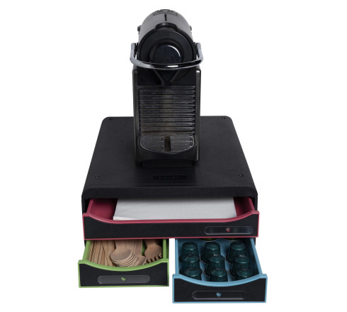 Module de classement Small-Box 3 tiroirs Black Office