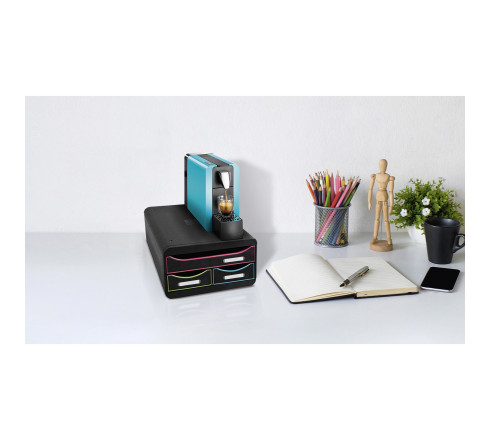 Module de classement Small-Box 3 tiroirs Black Office