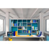 Module de classement Big Box Maxi 6 tiroirs Bee Blue