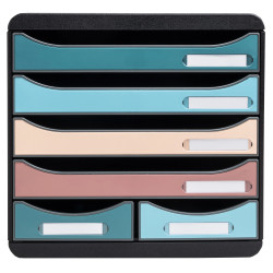 Module de classement Big Box Maxi 6 tiroirs Skandi