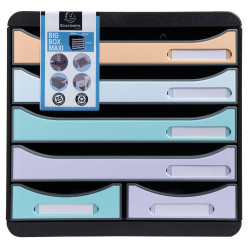 Module de classement Big Box Maxi 6 tiroirs Aquarel