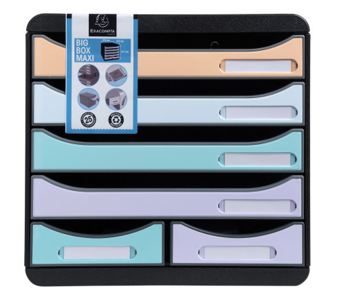 Module de classement Big Box Maxi 6 tiroirs Aquarel