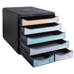 Module de classement Big Box Maxi 6 tiroirs Aquarel